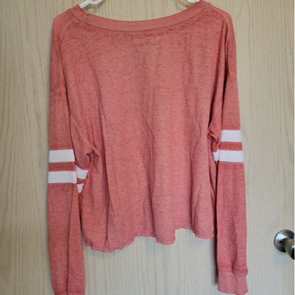 Long sleeve cropped shirt
